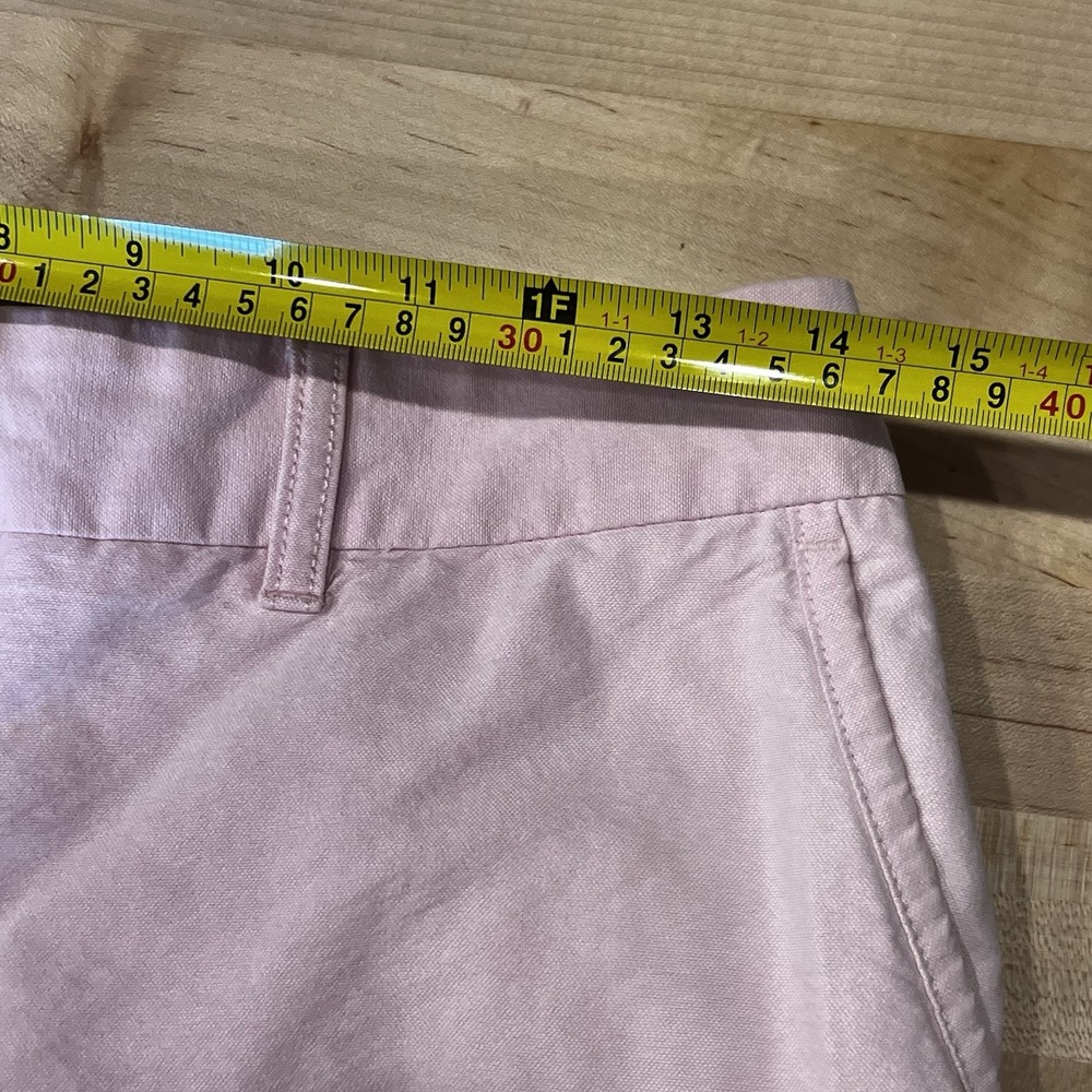 LL Bean Pink Chino Favorite Fit Stretch Cotton Shorts, Women's Size 4 - Picture 4 of 9